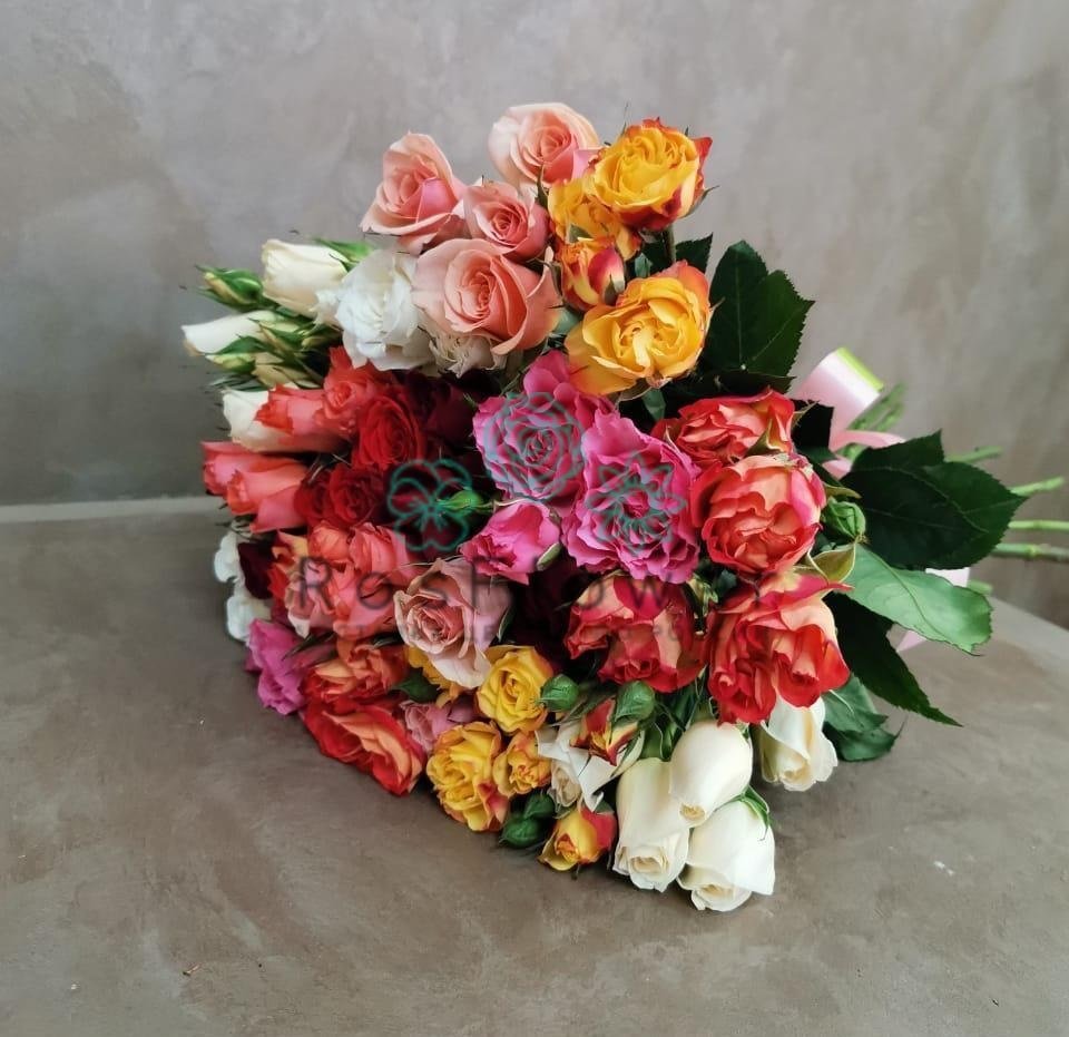 Букет цветов из: Розы в Домодедово