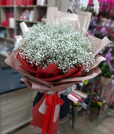 Букет цветов из: Гипсофила в Домодедово