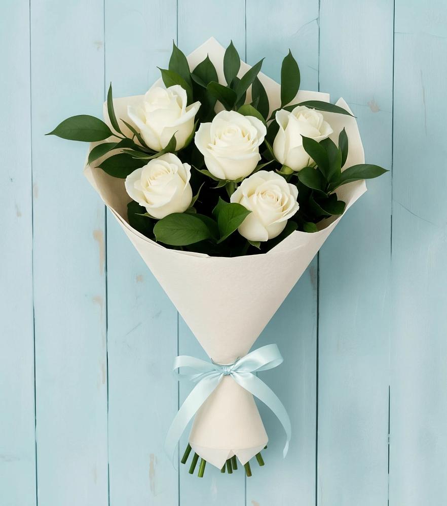 Букет цветов из: Розы в Домодедово