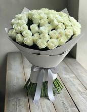 Букет 35 Белых роз #REPLACE_PRED# Домодедово