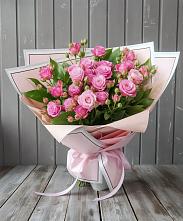 Букет Розовый кустик #REPLACE_PRED# Домодедово
