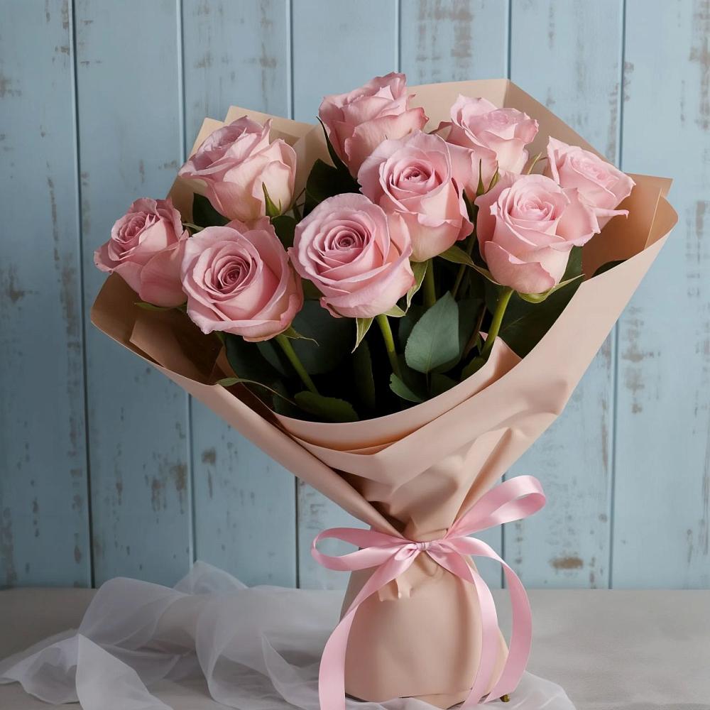 Букет цветов из: Розы в Домодедово