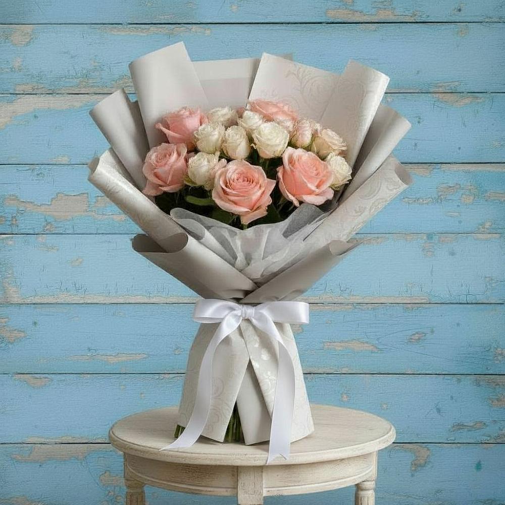 Букет цветов из: Розы в Домодедово