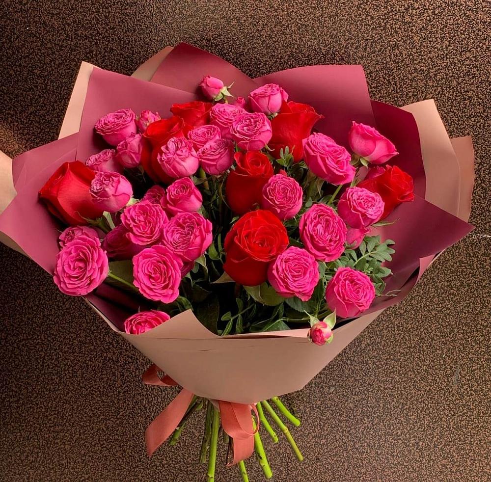 Букет В объятьях нежности в Домодедово