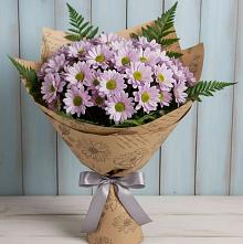 Букет цветов из:  Хризантемы в Домодедово