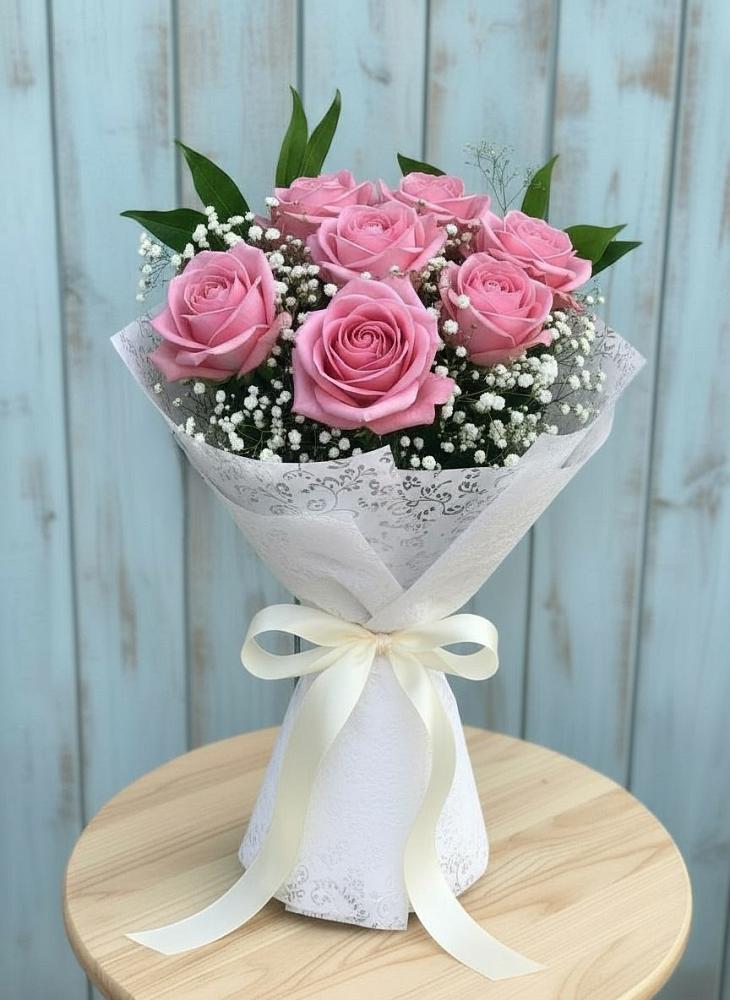 Букет цветов из: Розы в Домодедово