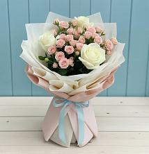 Букет цветов из:  Розы в Домодедово