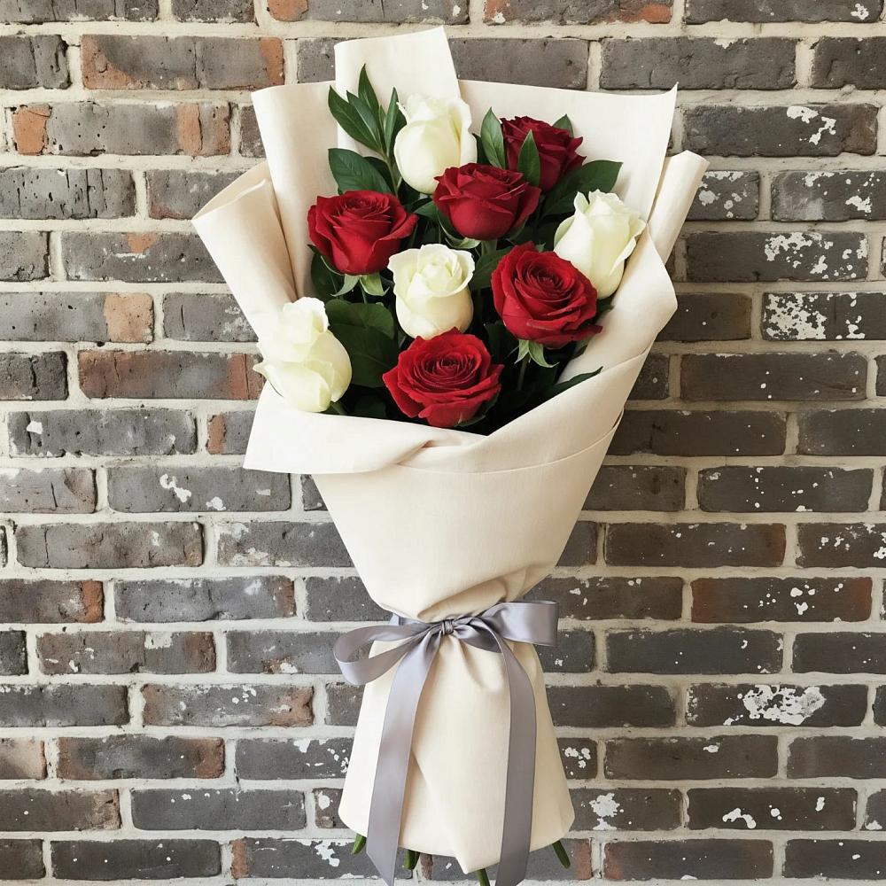 Букет цветов из: Розы в Домодедово