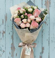 Букет цветов из:  Розы в Домодедово