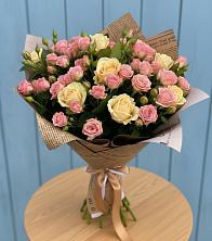 Букет цветов из:  Розы в Домодедово