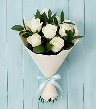 Букет цветов из:  Розы в Домодедово