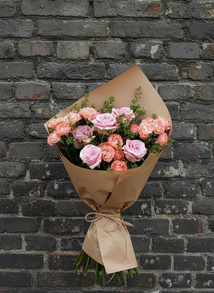 Букет цветов из: Розы в Домодедово