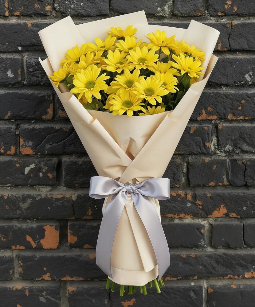 Букет цветов из: Хризантемы в Домодедово