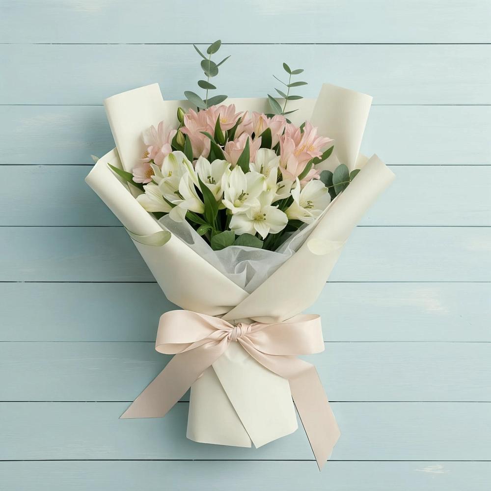 Букет цветов из: Альстромерии в Домодедово