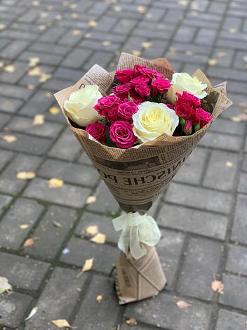 Букет цветов из: Розы в Домодедово