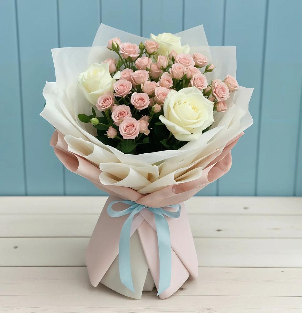 Букет цветов из: Розы в Домодедово